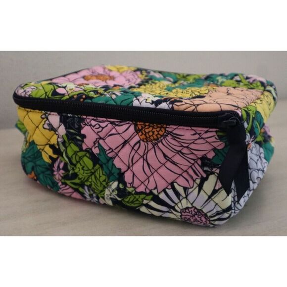 Vera Bradley 28449-12730 Bloom Bloom Pink Multi Quilted Lunch Bunch Lunch Bag - Picture 7 of 12